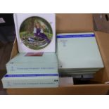 Two sets of collector's plates, boxed and with certificates - Kaiser Porcelain Classic Fairy Tales