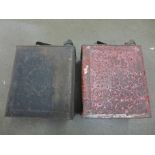 Two vintage Shell petrol cans **PLEASE NOTE THIS LOT IS NOT ELIGIBLE FOR POSTING AND PACKING**