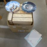 Eight collectors plates - The Bradford Exchange, Dominion China Ltd., Wild and Free: Canada's Big