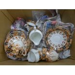 Sandson Doric china tea wares, 48 pieces and Phoenix ware tea wares, 5 pieces. **PLEASE NOTE THIS