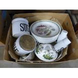 A collection of Portmeirion china **PLEASE NOTE THIS LOT IS NOT ELIGIBLE FOR POSTING AND PACKING**