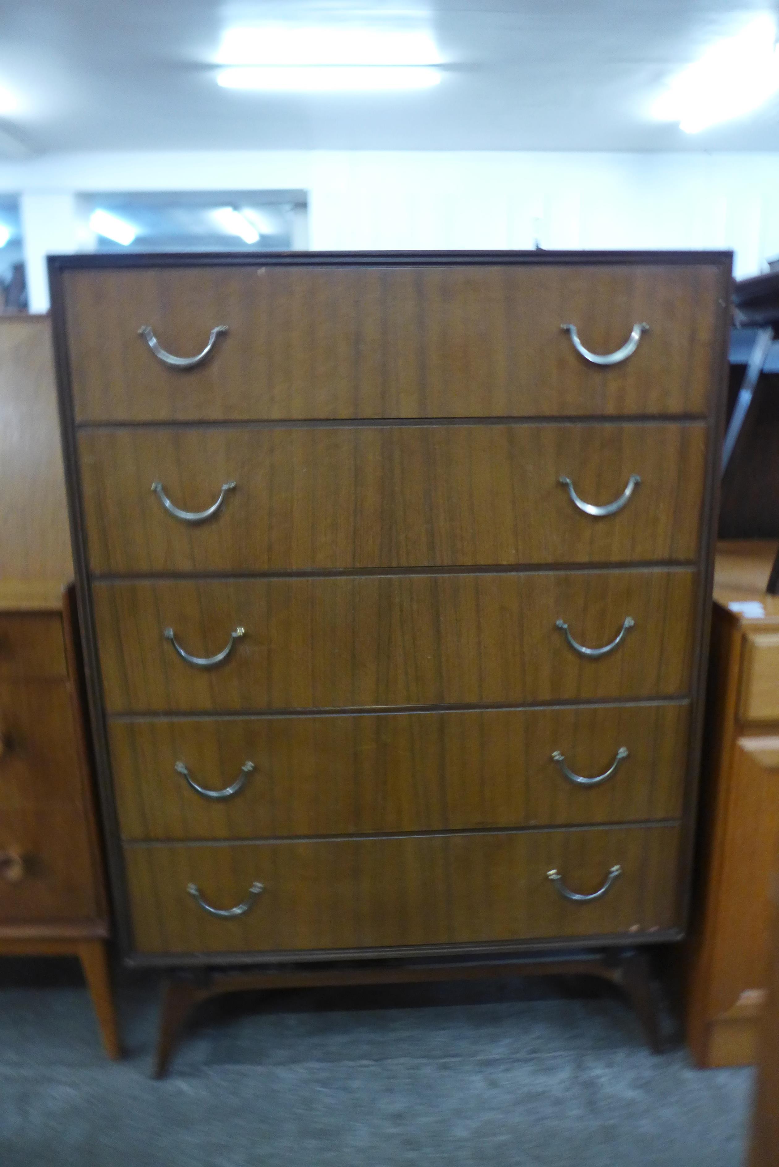 A Meredew afromosia chest of drawers - Image 2 of 2