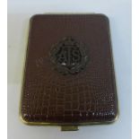 An ATS badged cigarette case