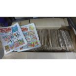 A box of mixed girl's comics (250), Tammy, Sally, 1960's and 1970's **PLEASE NOTE THIS LOT IS NOT