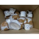 A box of Royal Doulton Minerva tea and dinnerwares **PLEASE NOTE THIS LOT IS NOT ELIGIBLE FOR