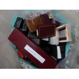 A collection of jewellery boxes, vintage and modern