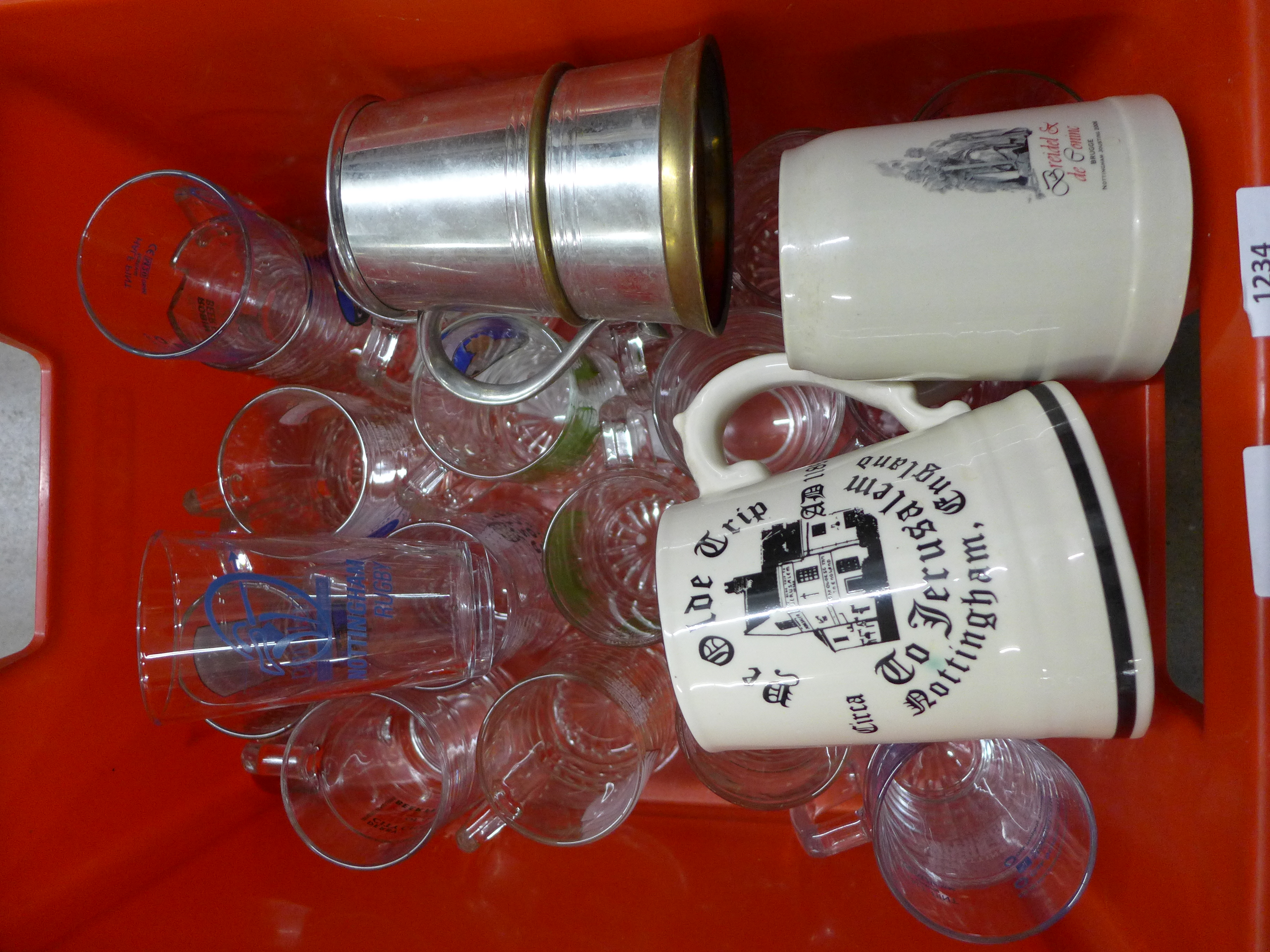 Twenty-three mainly Nottingham and Derby Beer Festival mugs 2003 to present **PLEASE NOTE THIS LOT