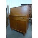 A Jentique teak bureau