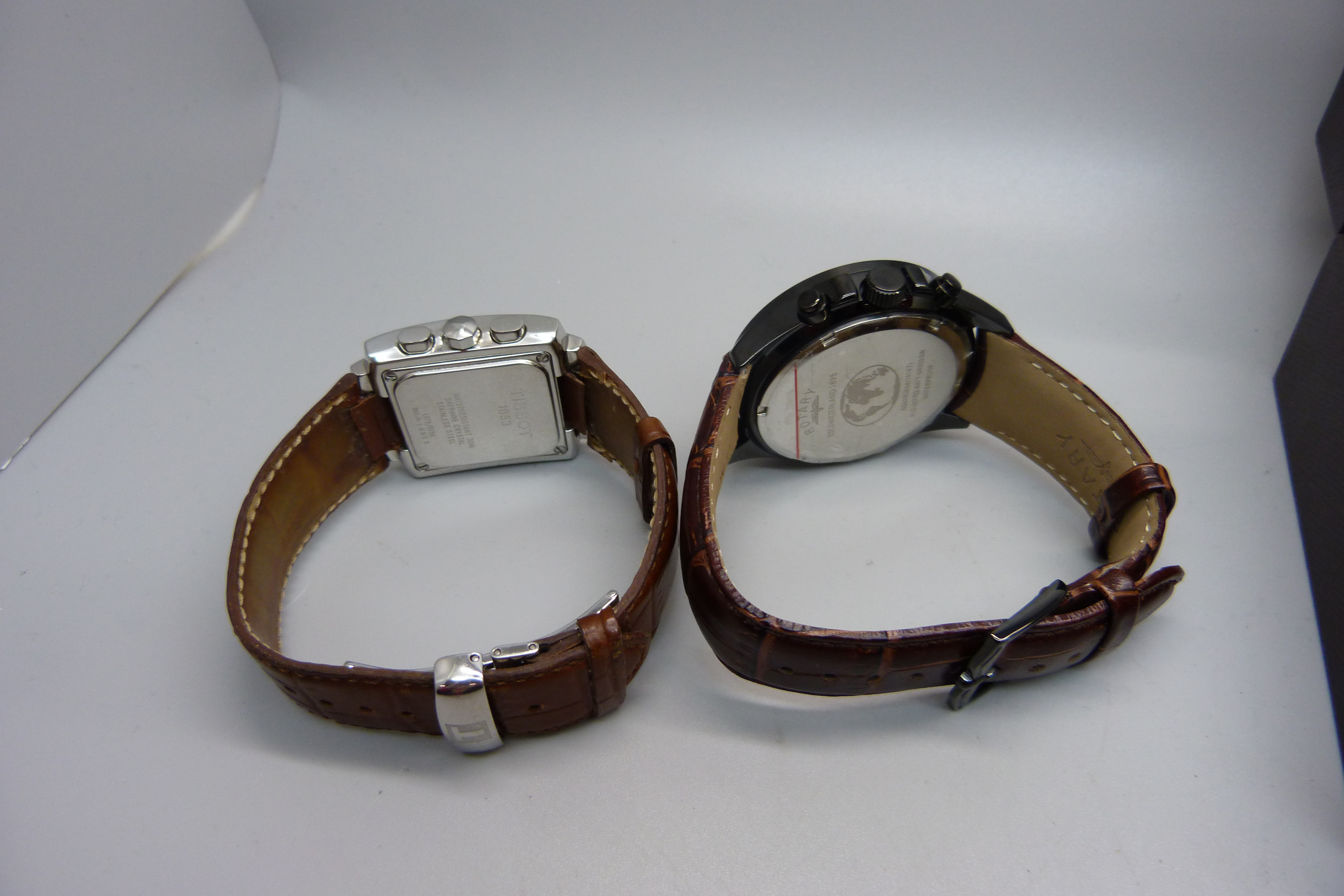 A gentleman's boxed Tissot wristwatch and a gentleman's boxed Rotary wristwatch - Image 5 of 5