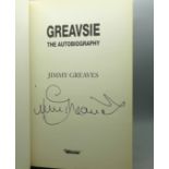 A signed Jimmy Greaves autobiography