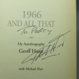 A signed Geoff Hurst autobiography