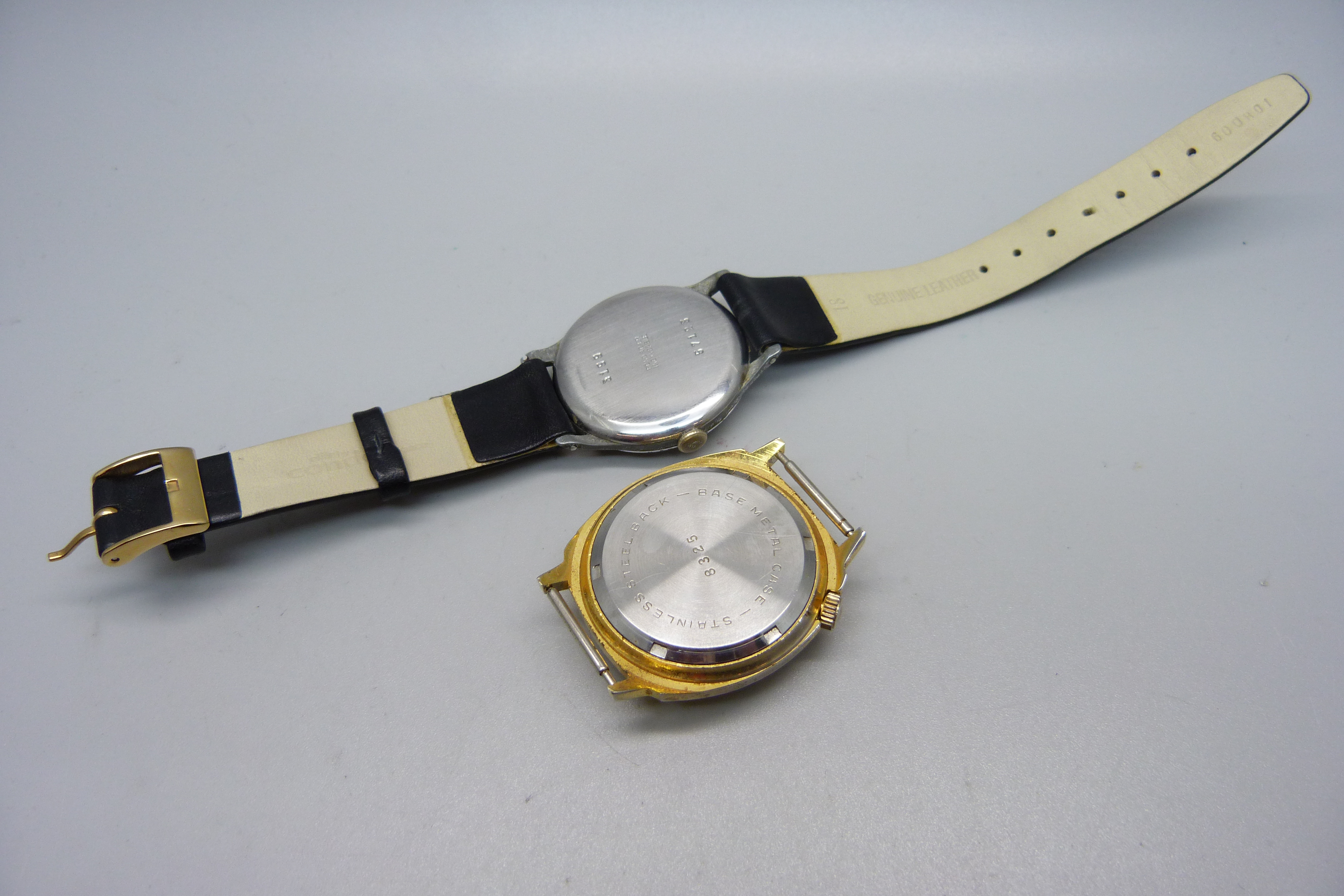 A 1940's Tvolo wristwatch with bascula movement and a Chancellor De Luxe wristwatch - Image 4 of 4