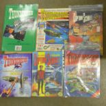 A Gerry Anderson bundle of books and magazines