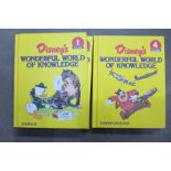 A set of Disney, Wonderful World of Knowledge Encyclopedias 1-25 **PLEASE NOTE THIS LOT IS NOT
