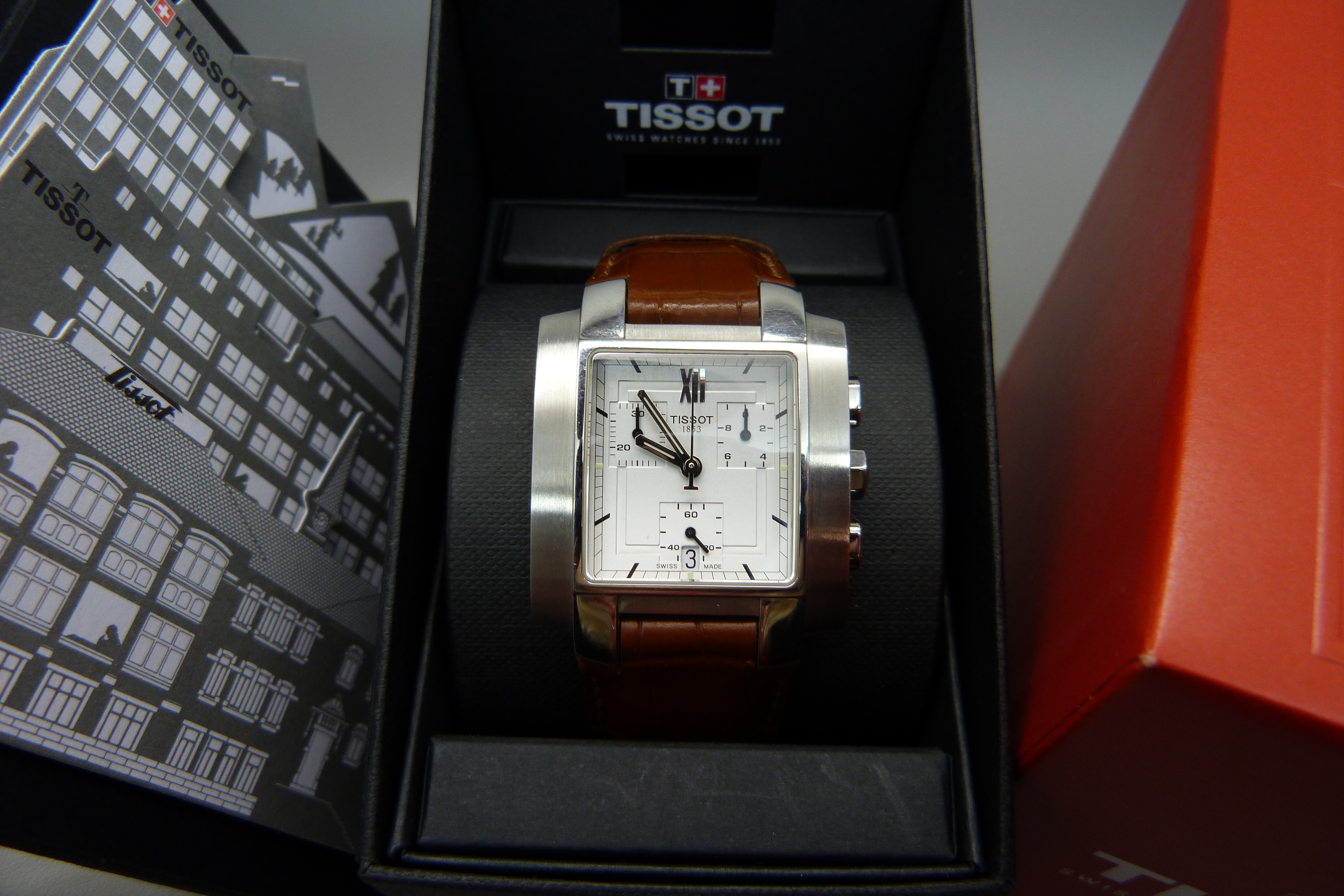 A gentleman's boxed Tissot wristwatch and a gentleman's boxed Rotary wristwatch - Image 3 of 5