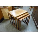 A G-Plan Quadrille teak nest of tables