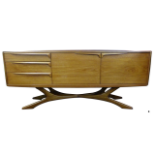 A Beithcraft teak sideboard, designed by Val Rossi