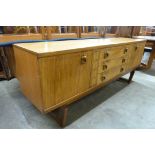 A teak sideboard