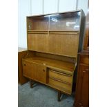 A teak bookcase