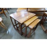 A G-Plan Astro teak nest of tables