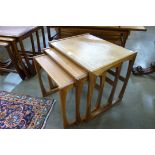 A G-Plan Quadrille teak nest of tables