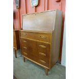 A Jentique teak bureau