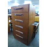 A G-Plan Fresco teak chest of drawers