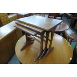 A G-Plan Fresco teak nest of tables