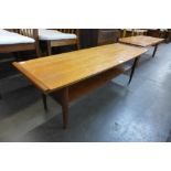 A Myer teak two tier coffee table