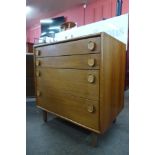 A Meredew teak chest of drawers