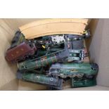 A collection of model railway, some for spares, including Hornby Dublo