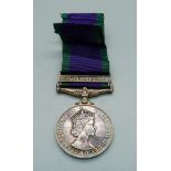 A cased Northern Ireland For Campaign Service medal to 24217163 CFN A.N. Giles R.E.M.E.