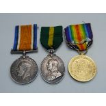 A group of three medals including Territorial Force Effificency Medal to 375104 W.O. CL 2 R.