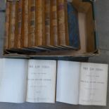 Eleven volumes of Law Times