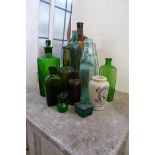 A collection of 20th Century bottles