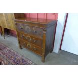 A 19th Century Swedish painted pine commode
