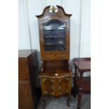 A 19th Century North European walnut and gilt metal mounted side cabinet