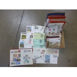 Stamps:- box of stamps, covers, etc.