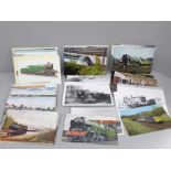 Railway postcards