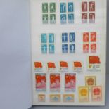 Stamps:- stockbook of mint China stamps