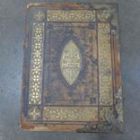 A 19th Century Illustrated Family Bible, front cover a/f