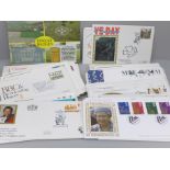 Stamps:- box of 'event' commemorative covers