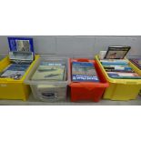 Four boxes of books on ships and naval history etc. **PLEASE NOTE THIS LOT IS NOT ELIGIBLE FOR