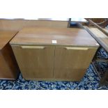 A small Stonehill teak two door cupboard