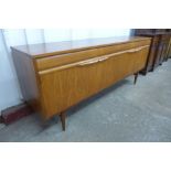 A teak sideboard