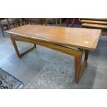 A Remploy teak coffee table