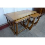 A G-Plan Astro teak nest of tables