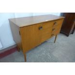 A small teak sideboard