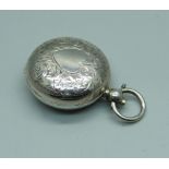 A silver sovereign case, Birmingham 1903