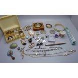 Costume jewellery, etc.